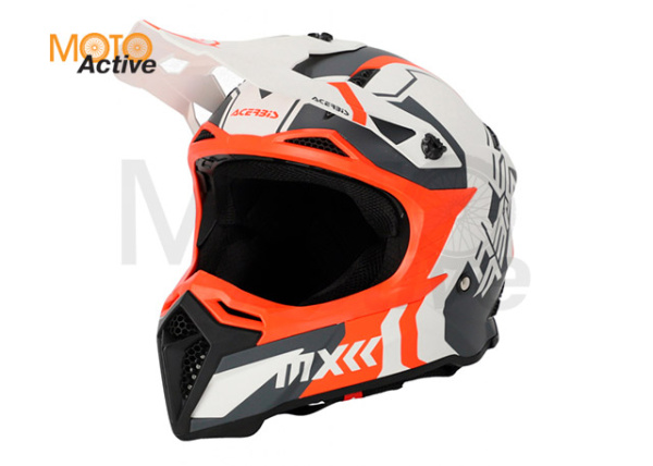 Шлем кроссовый Acerbis PROFILE 5 22-06 White/Orange
